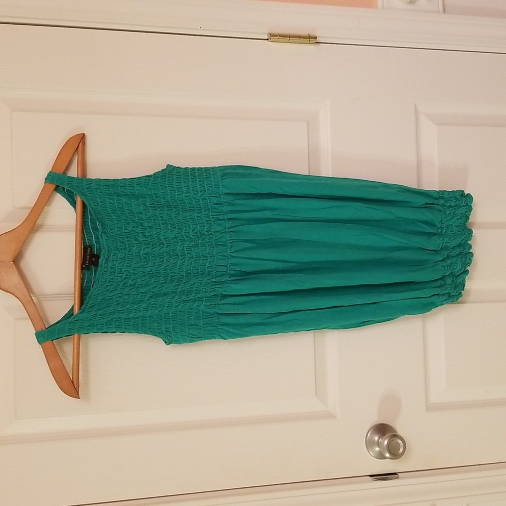 Green dress